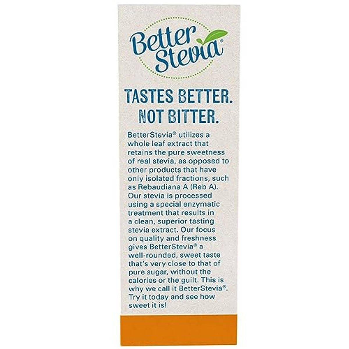 Now Sweetener Better Stevia Original 100 Sach - Image 2