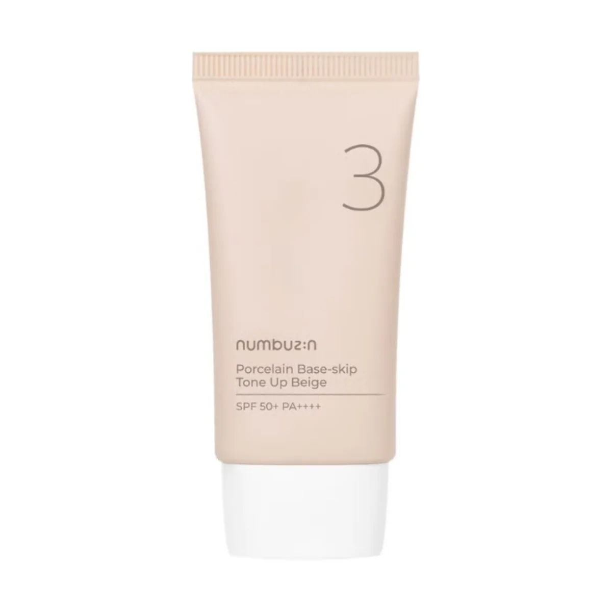 Numbuzin 3 Porcelain Base-Skip Tone Up Beige SPF50+ 50ml