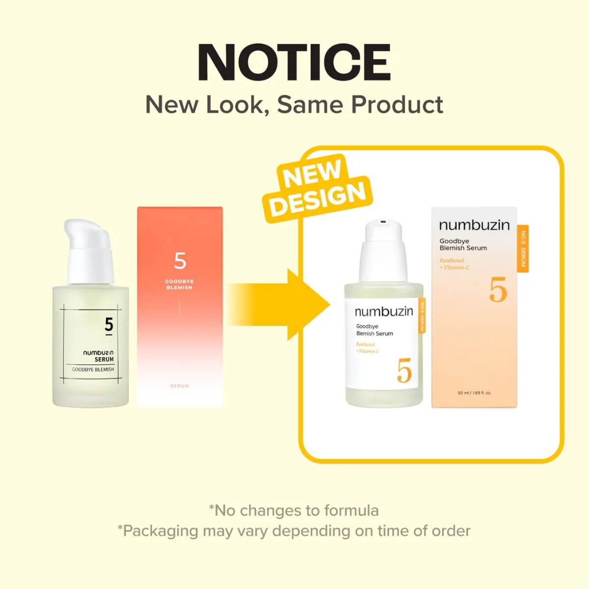 Numbuzin 5 Goodbye Blemish Serum 50ml - Image 3