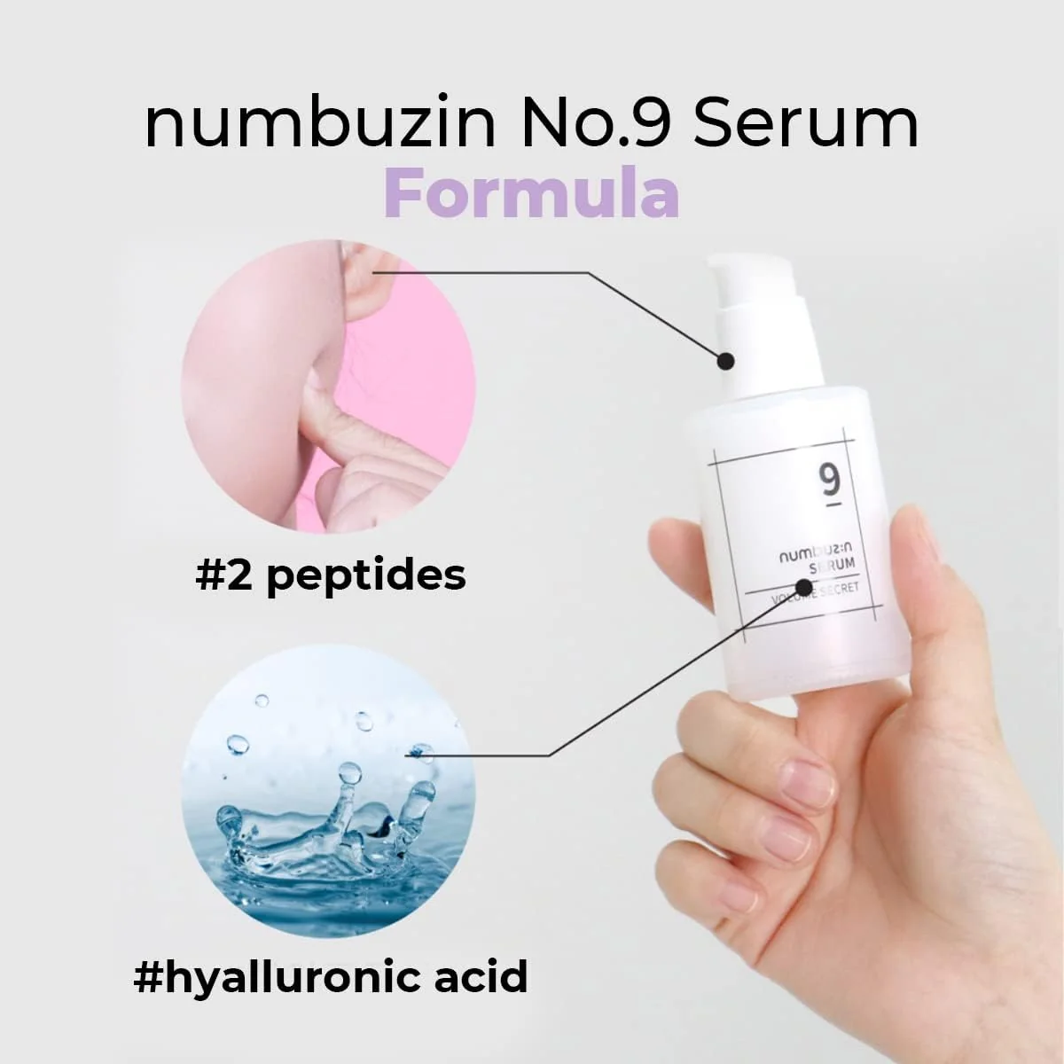 Numbuzin 9 Secret Firming Serum 50ml - Image 4