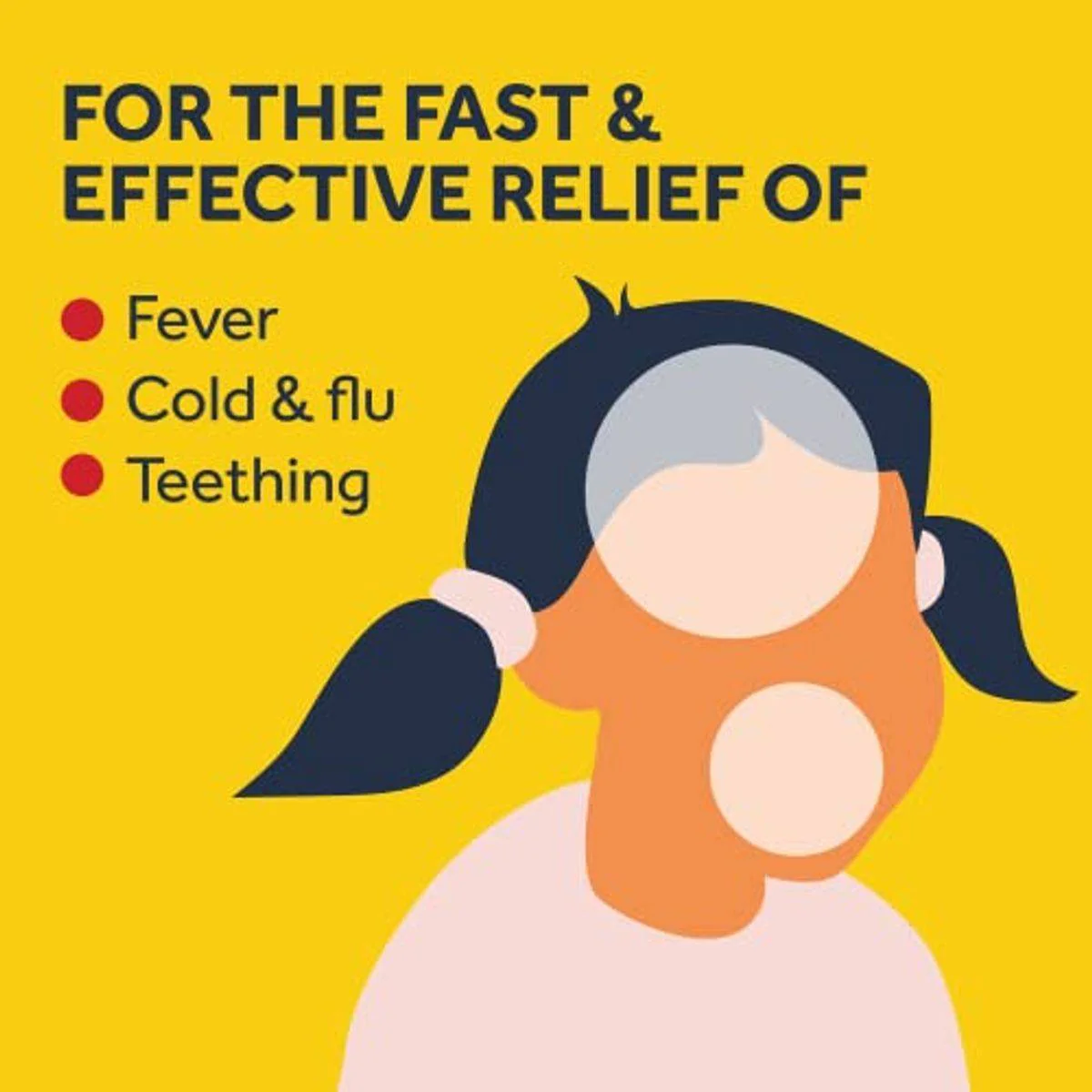 Nurofen Children 100mg/5ml Fever & Pain Relief Oral Suspension Orange 100ml - Image 5