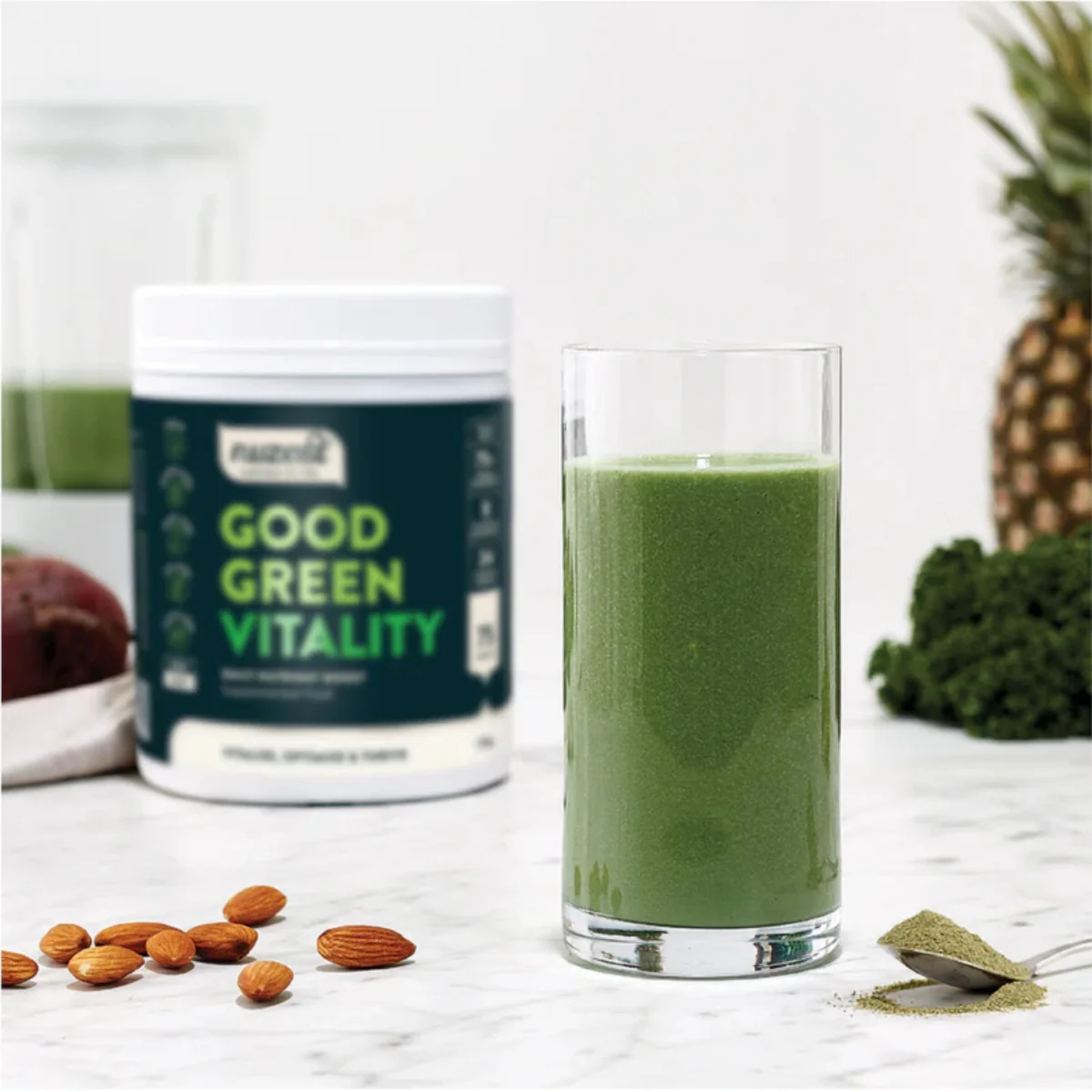 Nuzest Good Green Vitality Daily Nutrient Boost Supplemented Food Powder 120g - Image 3