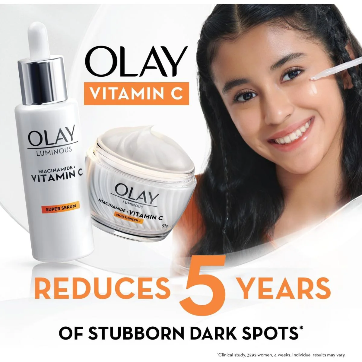 Olay Luminous Niacinamide + Vitamin C Super Serum 30ml - Image 5