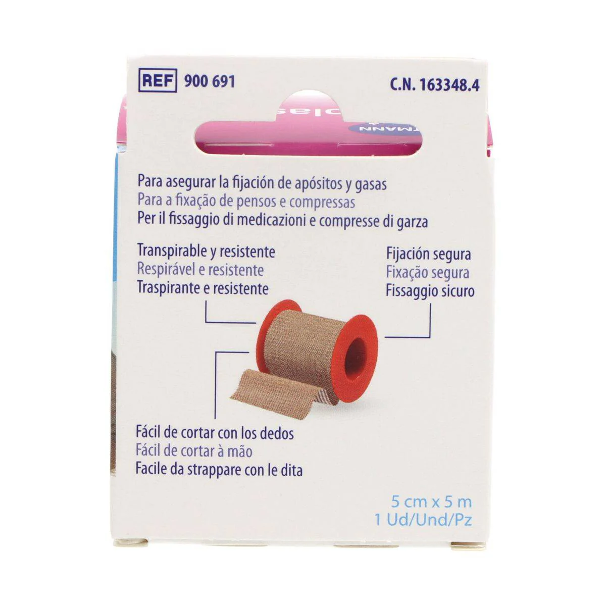 Omniplast Adhesive Fabric Tape 5cm x 5m - Image 3