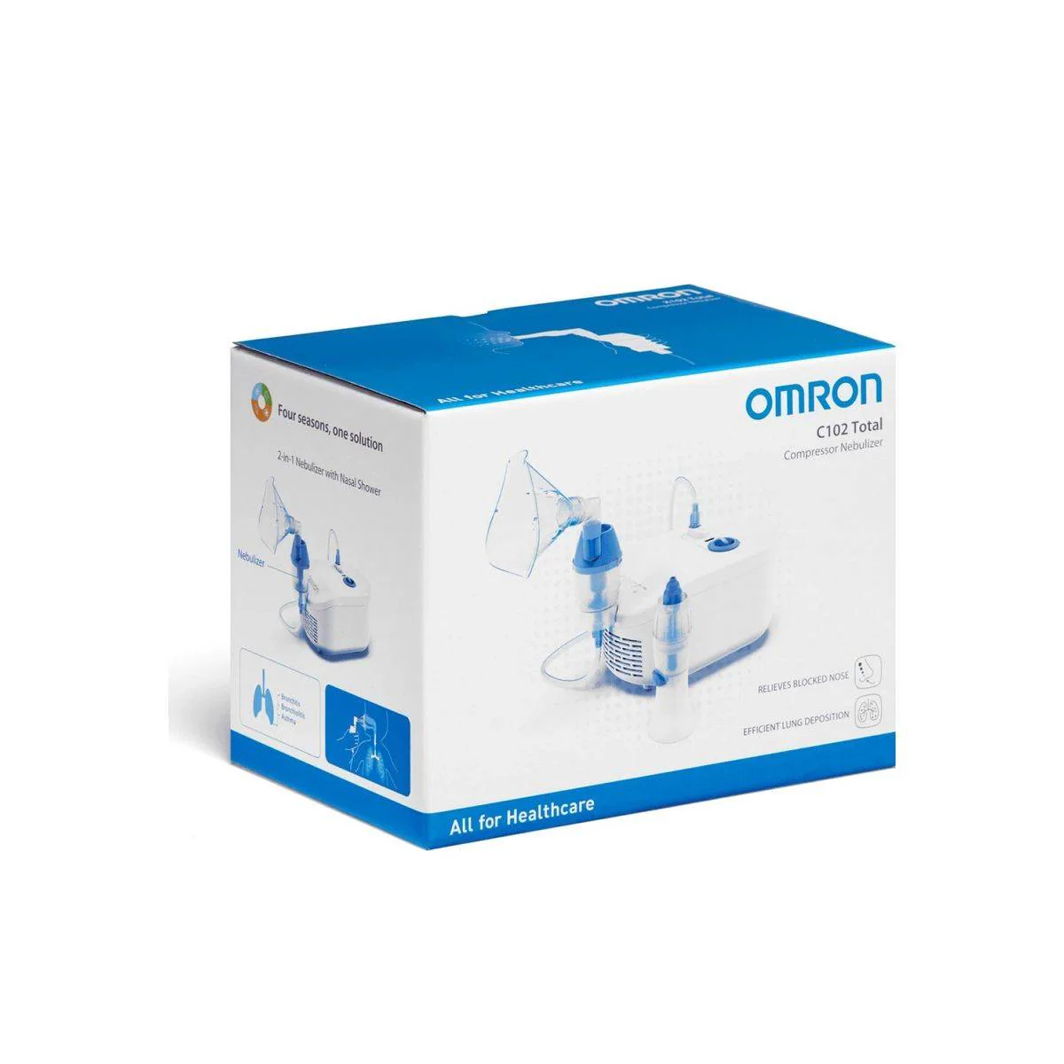 Omron Nebulizer Compressor C102 with Nasal Shower - Image 2