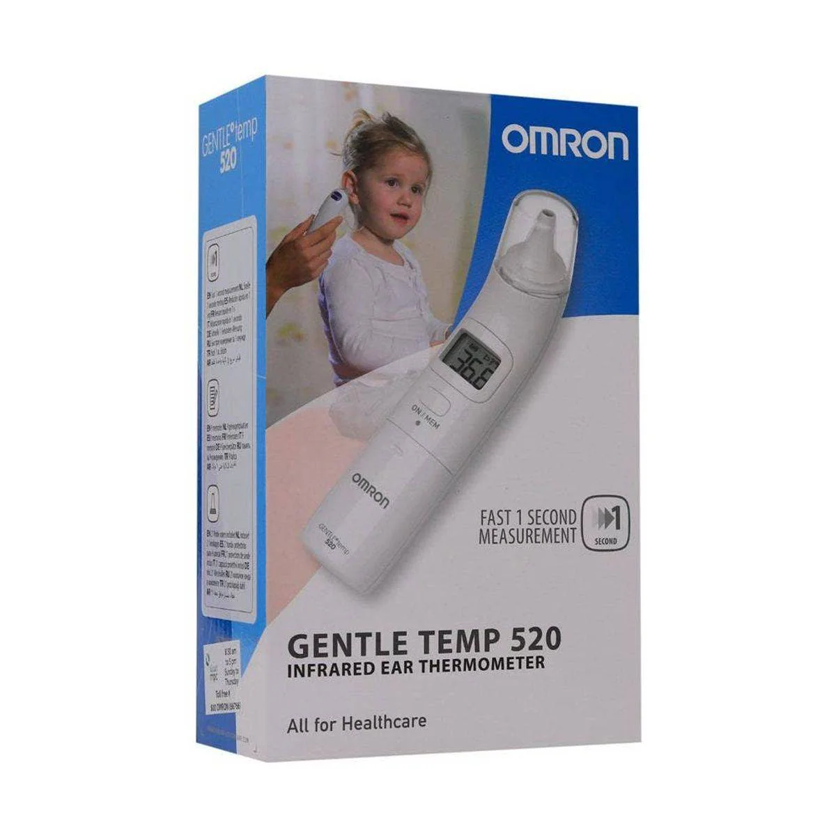Omron Thermometer Ear Digital Gentle Temp 520 - Image 3