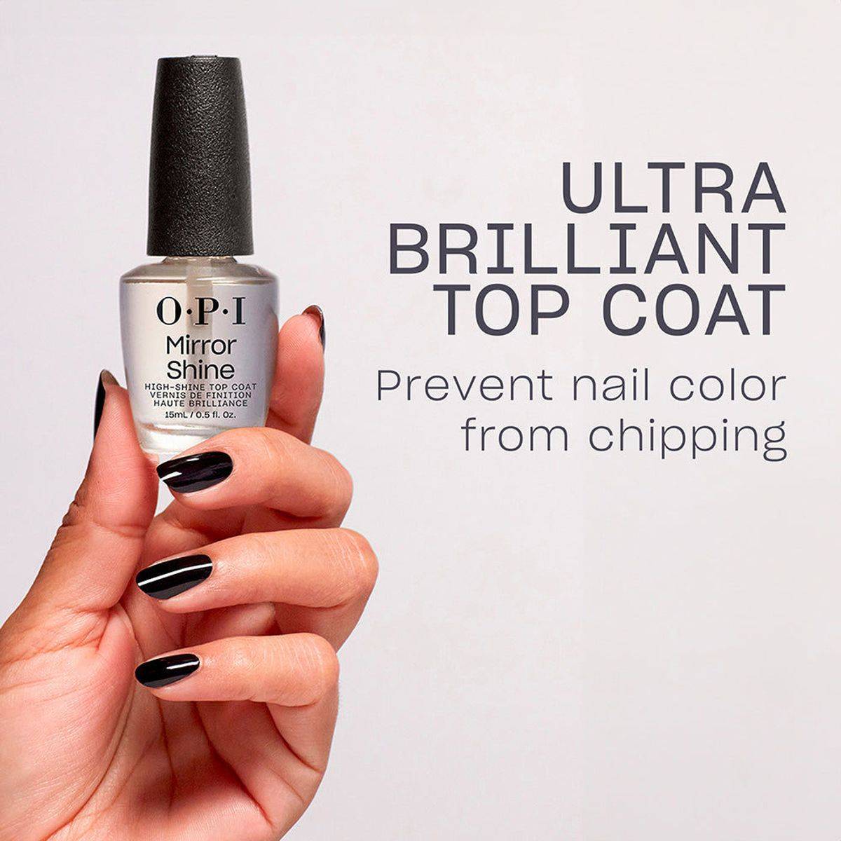 OPI Classic Lacquer Top Coat Brilliant 15ml - Image 5