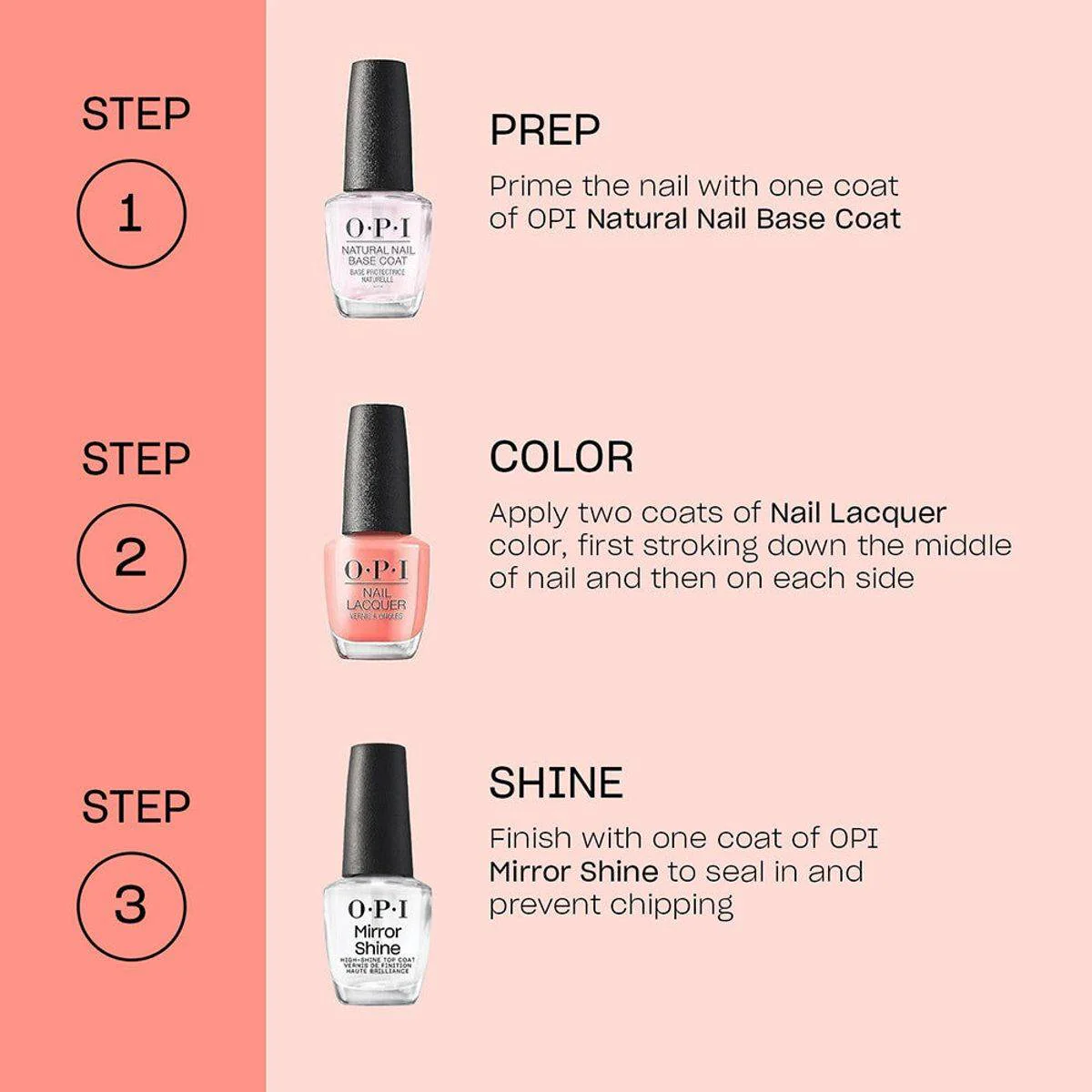 OPI Classic Lacquer Top Coat Brilliant 15ml - Image 7