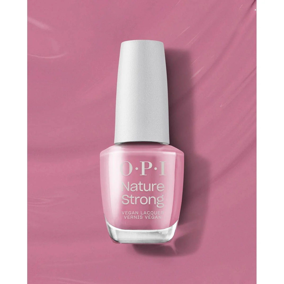 OPI Nature Strong Vegan Lacquer Pink Knowledge is Flower 15ml - Image 3