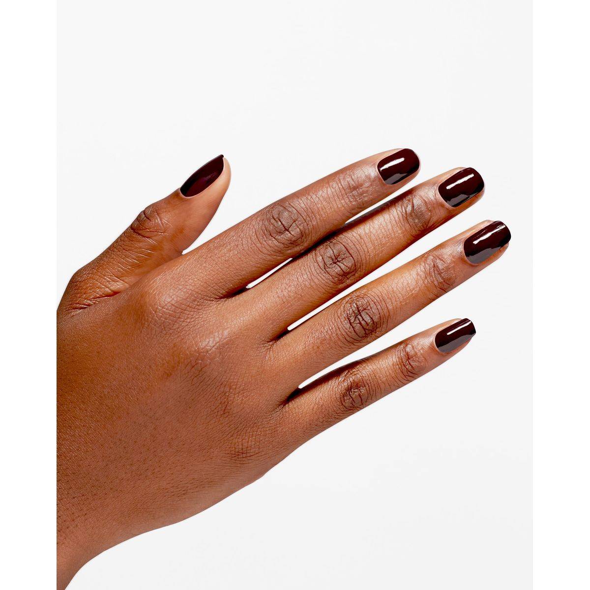 OPI New Infinite Shine Long Wear Lacquer Black Not Afraid of The Dark 15ml - Image 5