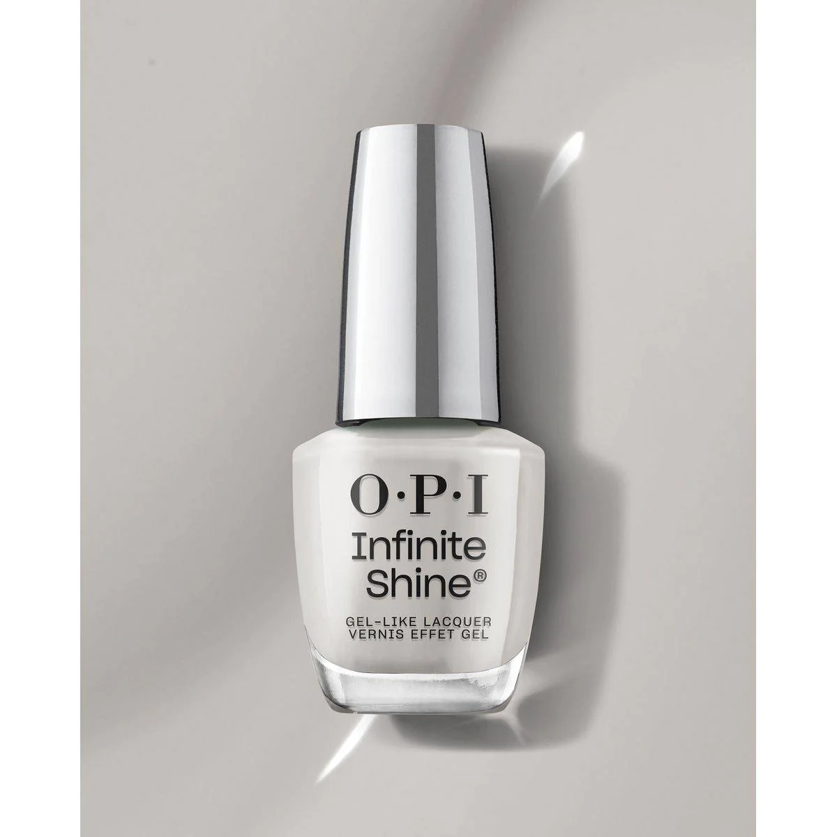 OPI New Infinite Shine Long Wear Lacquer Grey Gray It On Me 15ml - Image 2