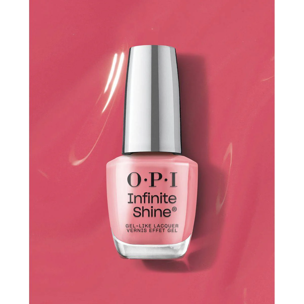 OPI New Infinite Shine Long Wear Lacquer Pink At Strong Last 15ml - Image 5