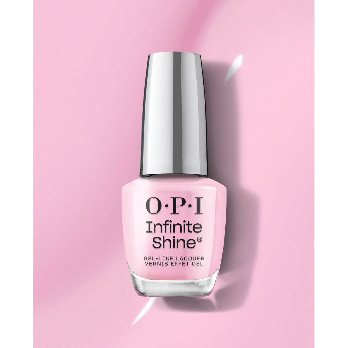 OPI New Infinite Shine Long Wear Lacquer Pink Faux Ever Yours 15ml - Image 2