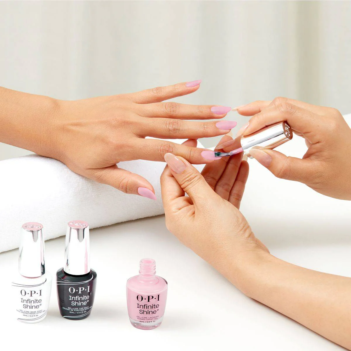 OPI New Infinite Shine Long Wear Lacquer Pink Its A Girl 15ml - Image 3