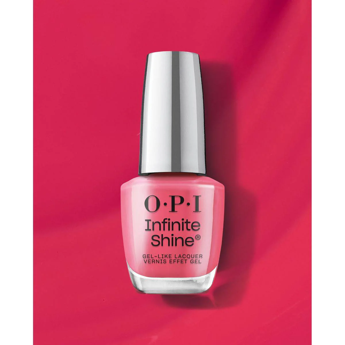 OPI New Infinite Shine Long Wear Lacquer Pink Strawberry Margarita 15ml - Image 3