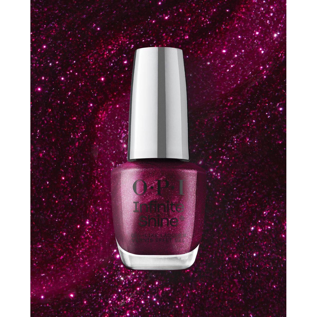 OPI New Infinite Shine Long Wear Lacquer Red Vamp Champ 15ml - Image 4