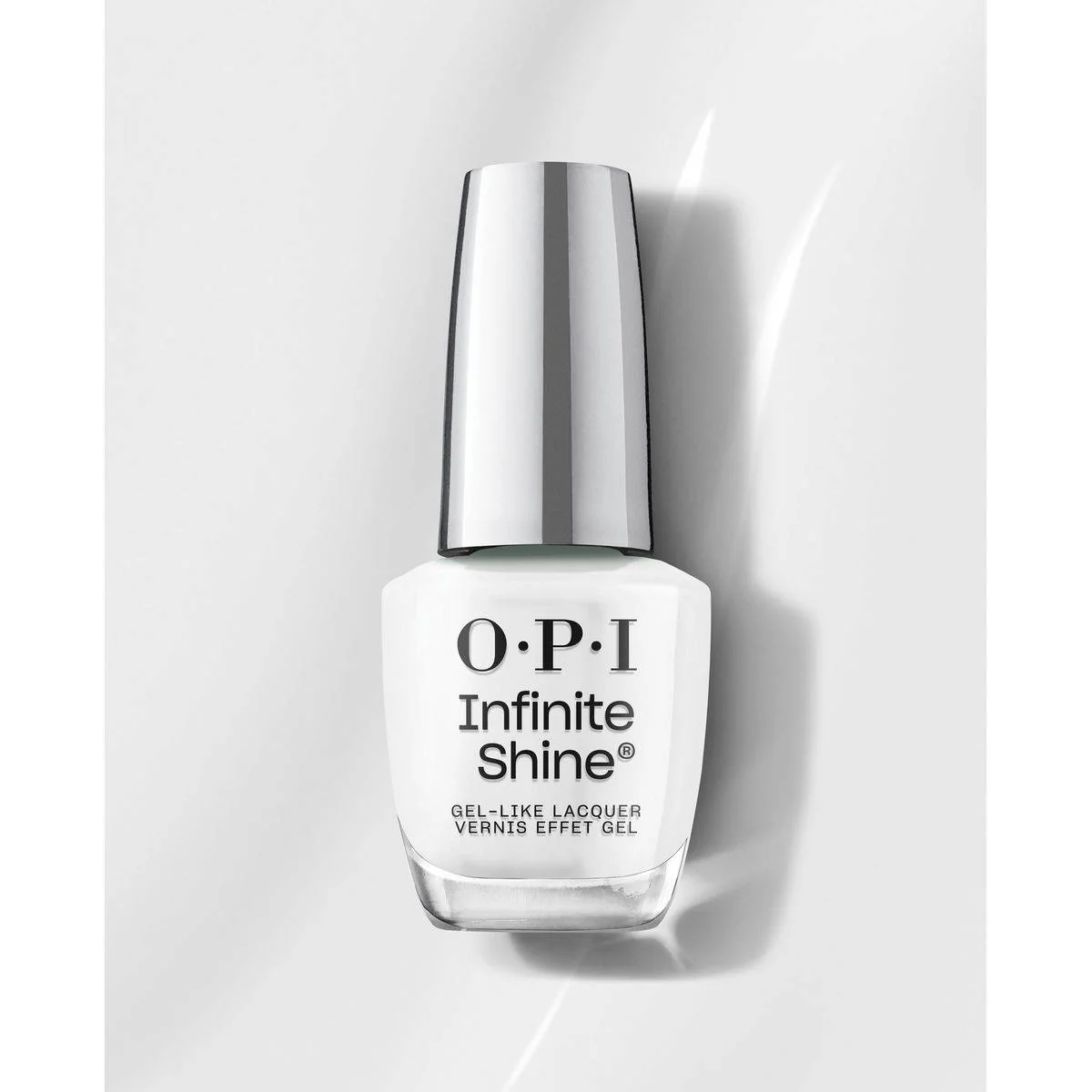 OPI New Infinite Shine Long Wear Lacquer White Alpine Snow 15ml - Image 4