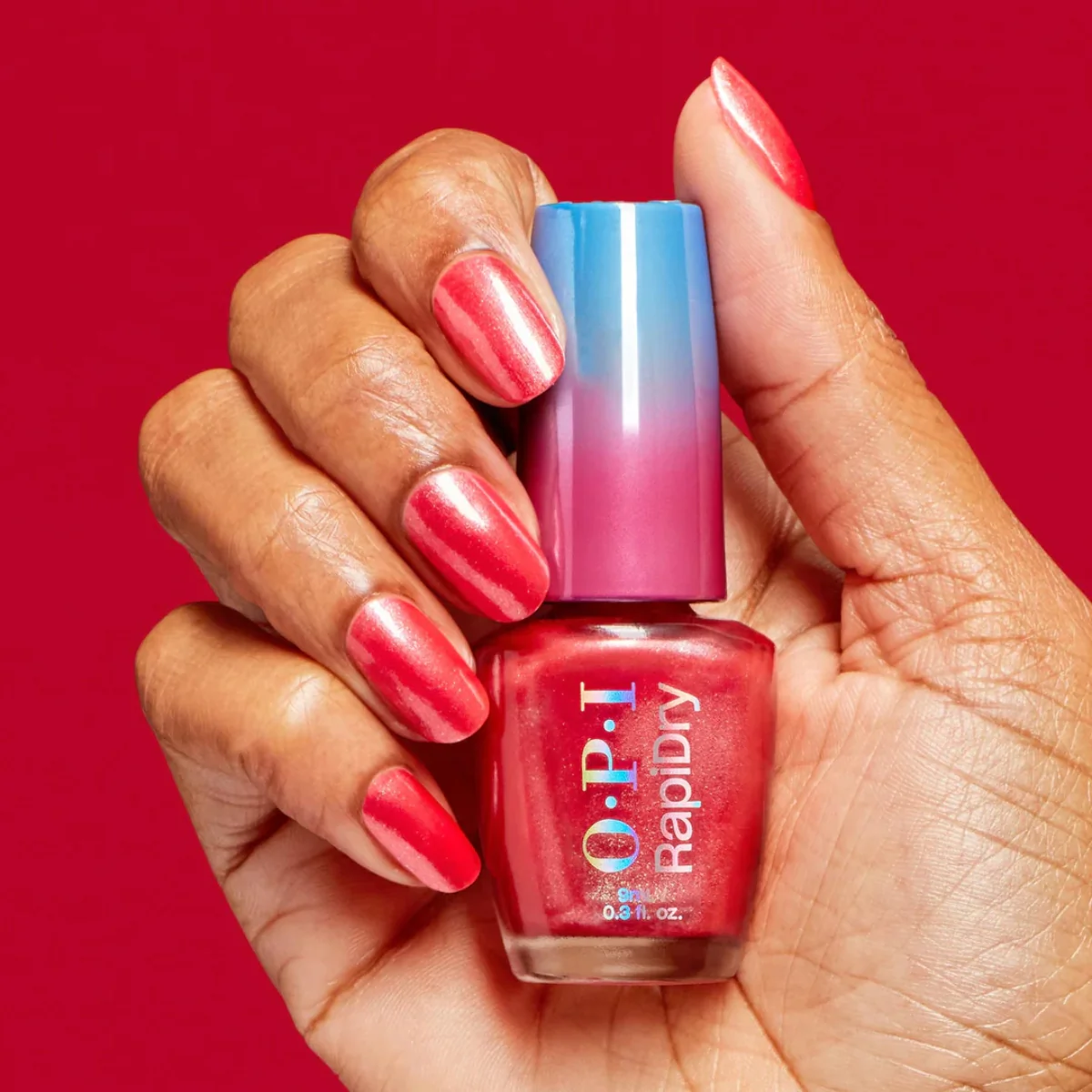OPI RapiDry Nail Lacquer Fuego On The Go 9ml - Image 4