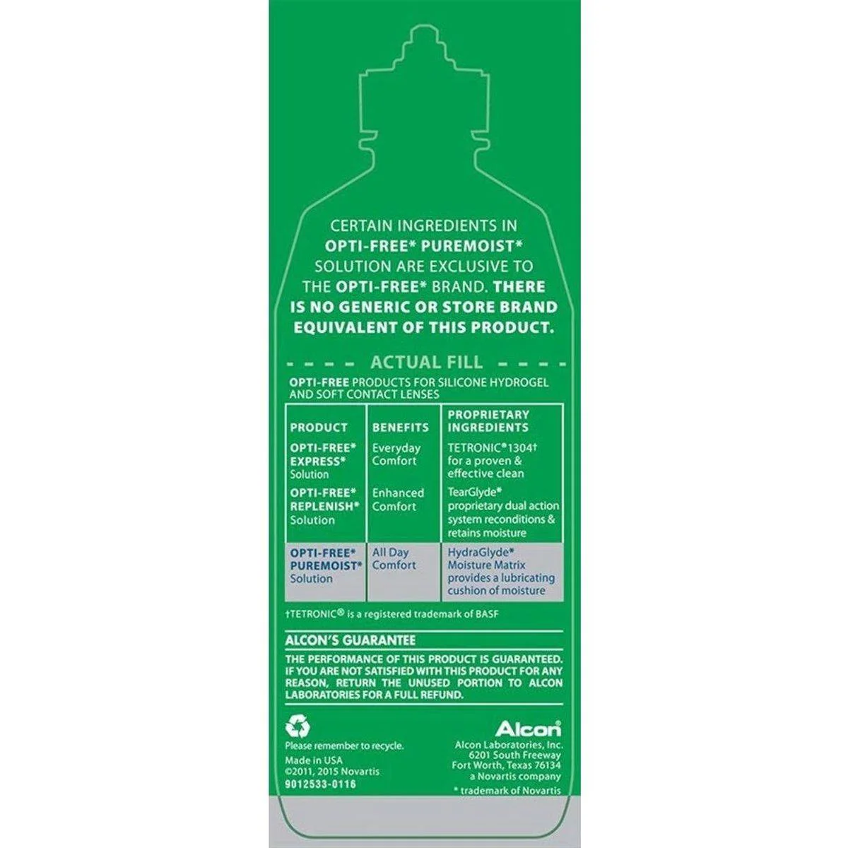 Opti-Free Express Multipurpose Disinfectant Lens Solution 120ml - Image 2