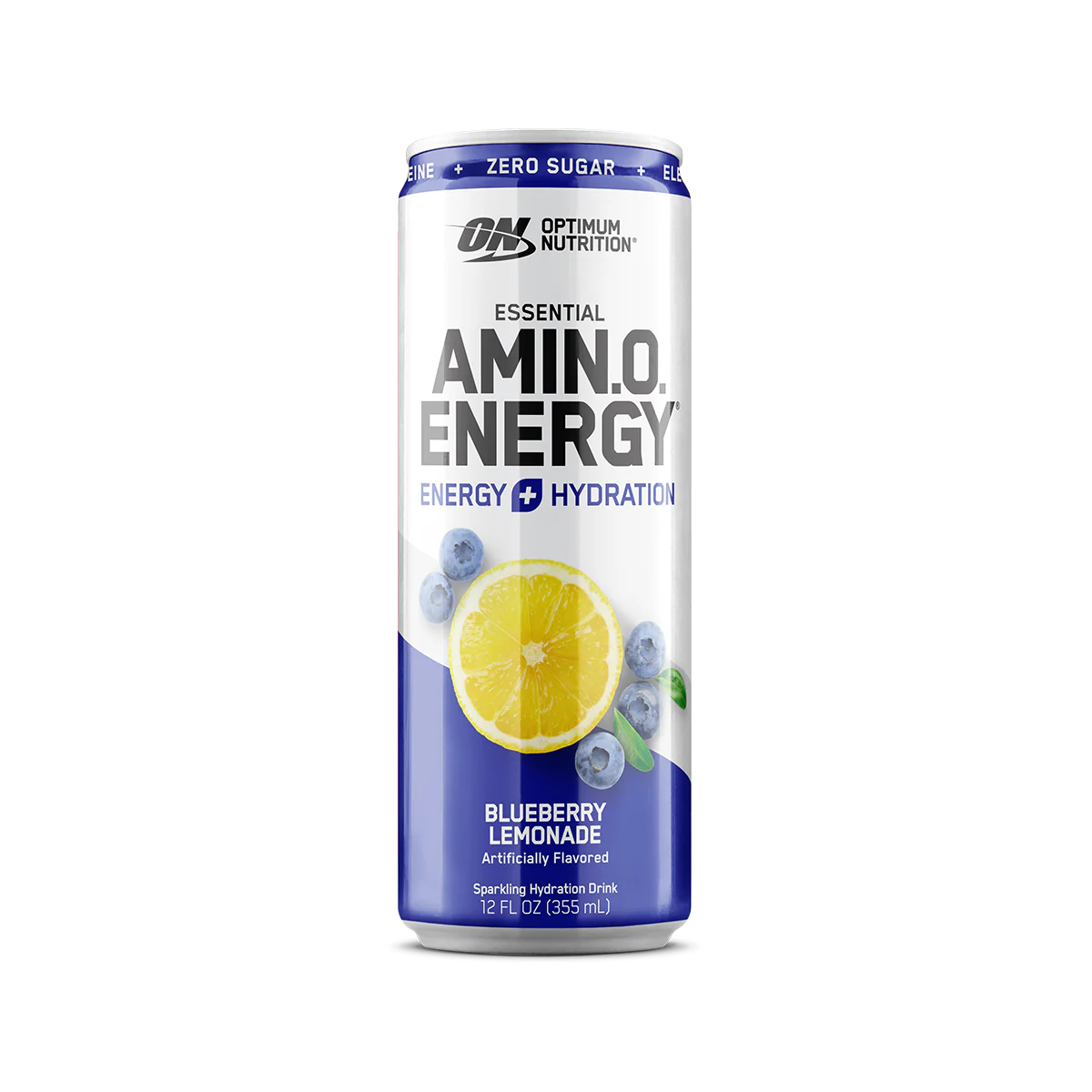 Optimum Nutrition Essential Amino Energy + Hydration Drink Blueberry Lemonade 355ml