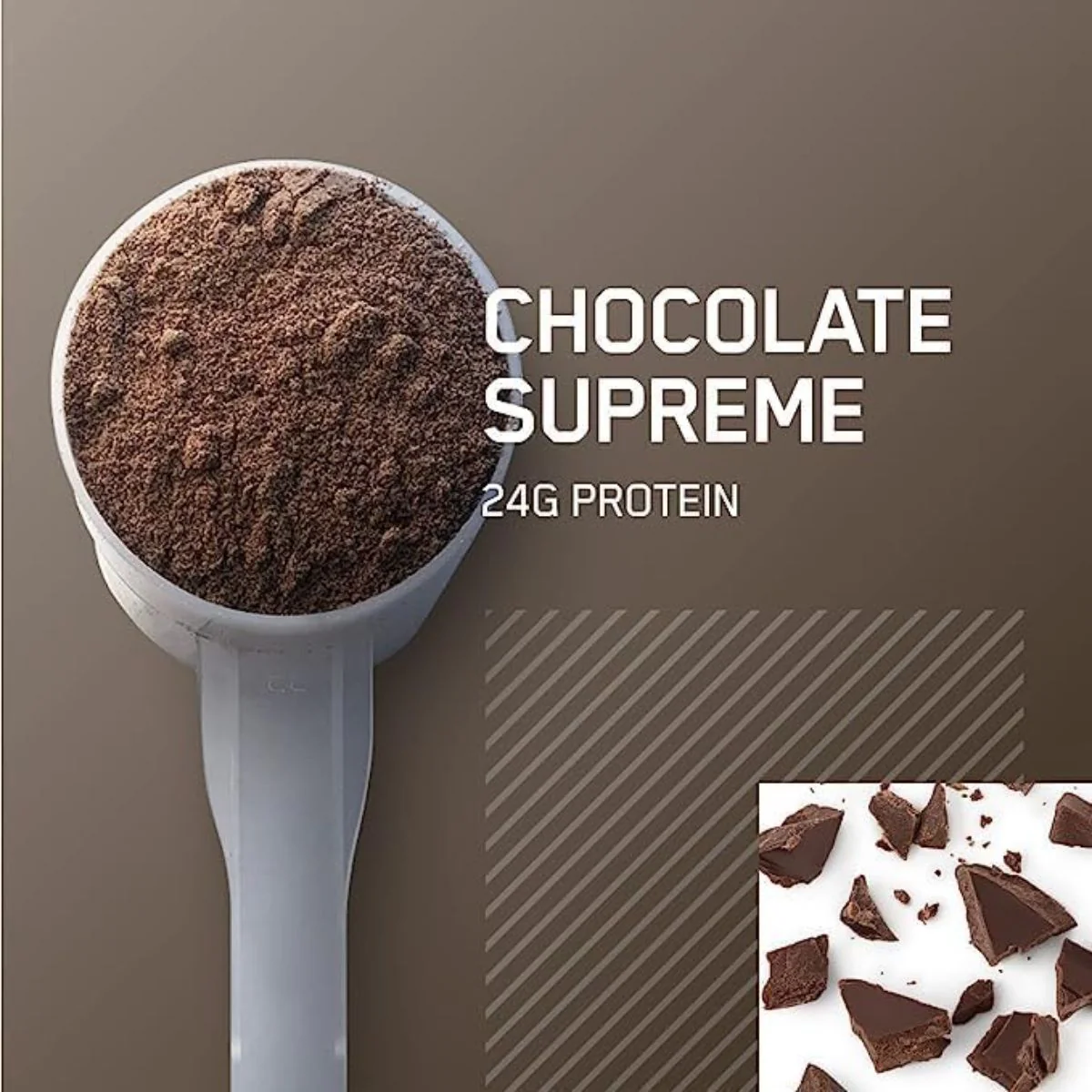 Optimum Nutrition Gold Standard 100% Casein Protein Chocolate 1.8kg - Image 2