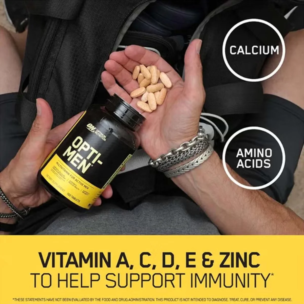 Optimum Nutrition Opti Men Multivitamin 150 Tablets - Image 2