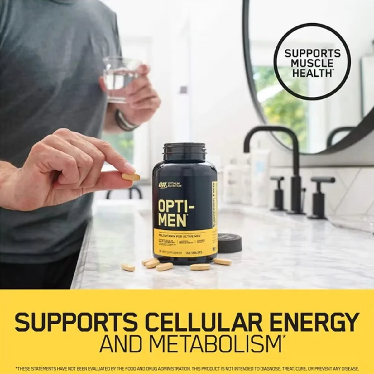 Optimum Nutrition Opti Men Multivitamin 150 Tablets - Image 4