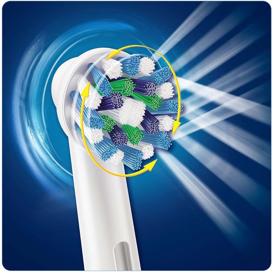 Oral B Replacement Brush Heads Cross Action EB50 4 Packs - Image 5