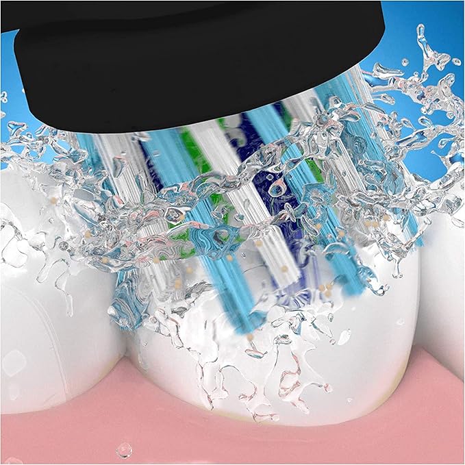 Oral B Replacement Brush Heads Cross Action EB50 Black Edition 2 Packs - Image 3