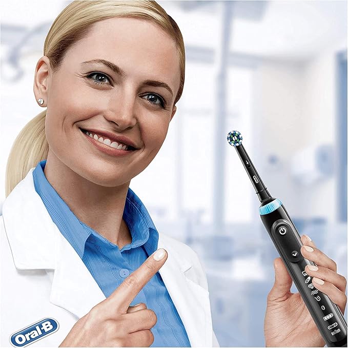 Oral B Replacement Brush Heads Cross Action EB50 Black Edition 2 Packs - Image 4