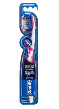 Oral B Toothbrush 3D White Pro Flex Luxe Medium