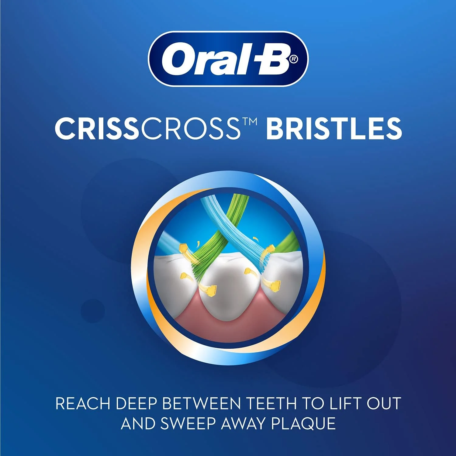 Oral B Toothbrush Criss Cross Deep Clean Soft - Image 5