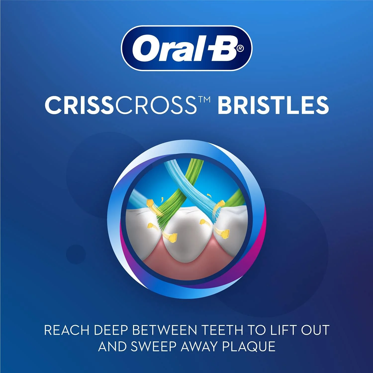 Oral B Toothbrush Criss Cross Medium 4 Pieces - Image 5