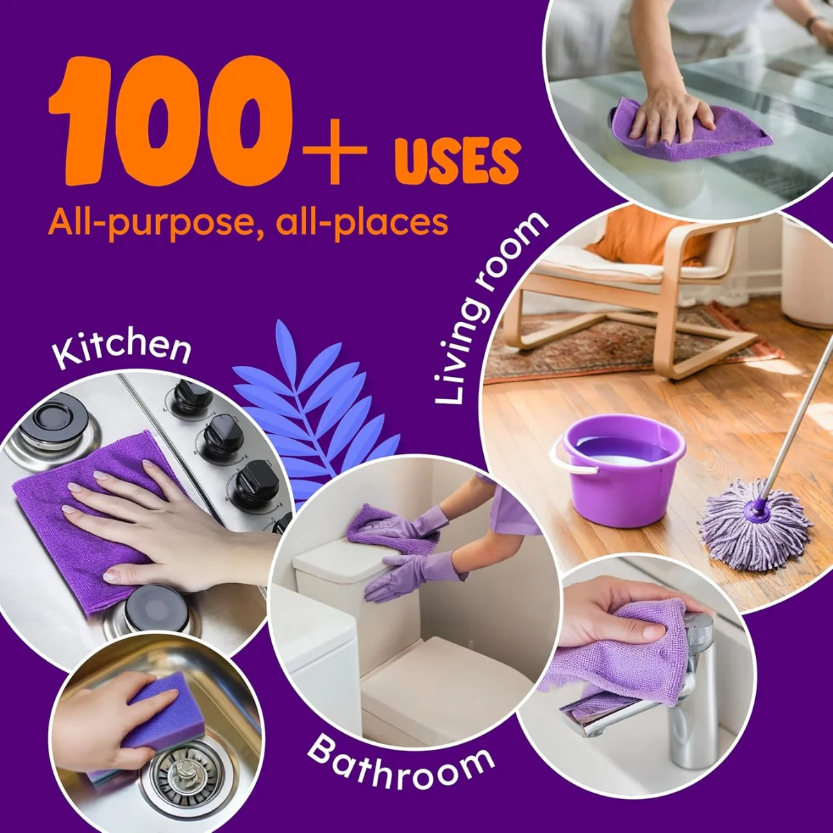 Originally Yellow All-Purpose Vinegar Cleaner Lavender 1.89L - Image 5