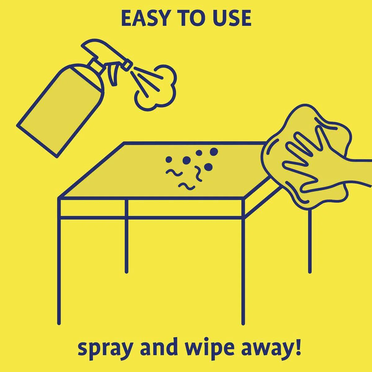 Originally Yellow All-Purpose Vinegar Cleaner Spray Lemon 470ml - Image 2