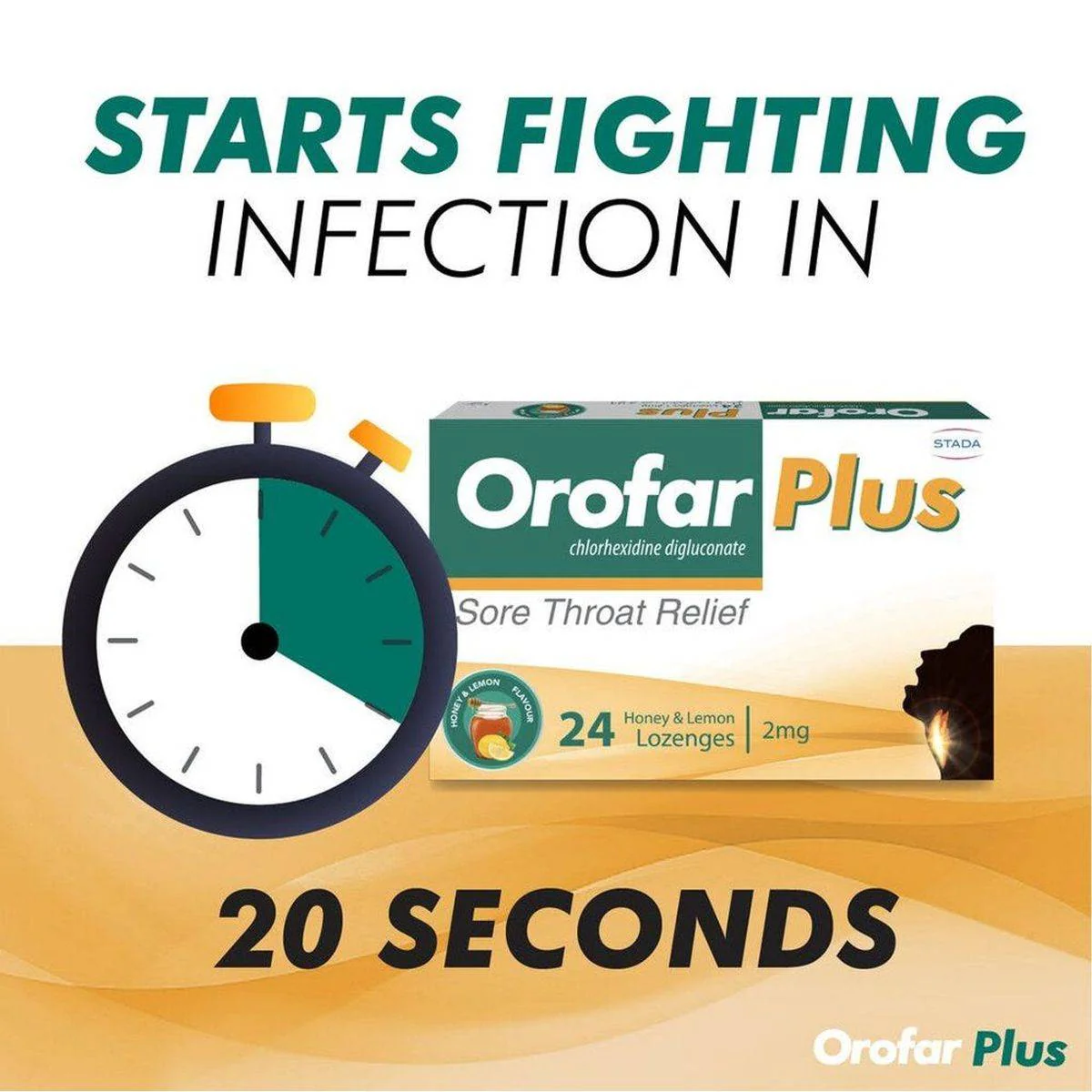 Orofar Plus Lozenges Lemon 24 Packs - Image 4
