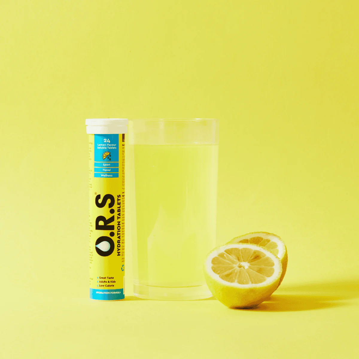 ORS Hydration Lemon 24 Effervescent Tablets - Image 7
