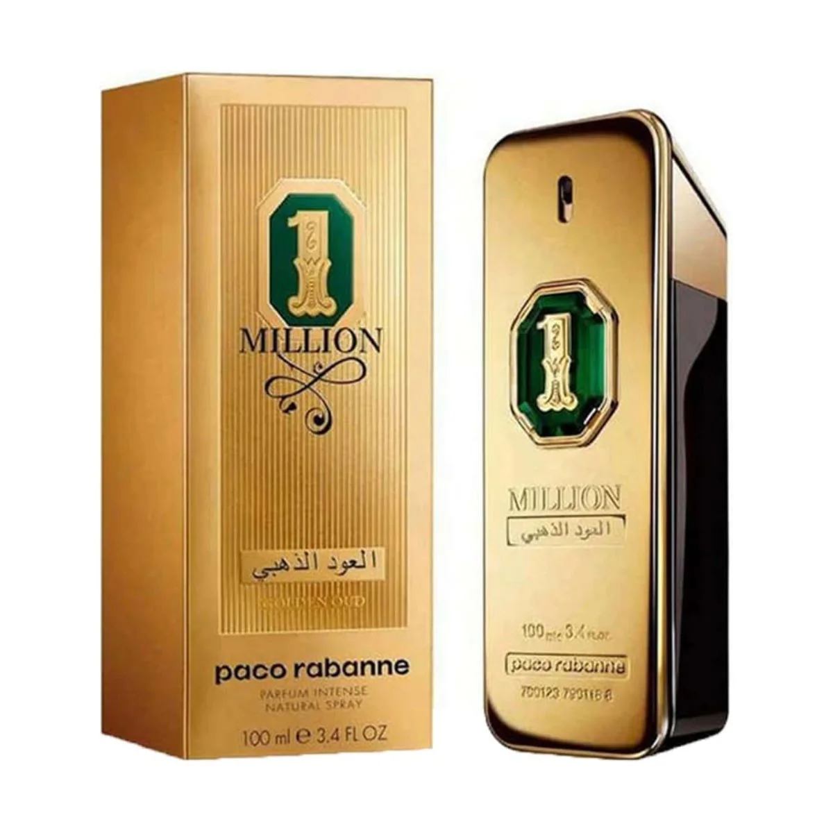 Paco Rabanne 1 Million Golden Oud Parfum Intense 100ml - Image 2
