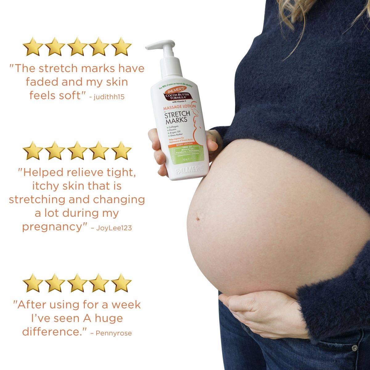 Palmers Cocoa Butter Formula With Vitamin E Stretch Marks Massage Lotion 250ml - Image 2