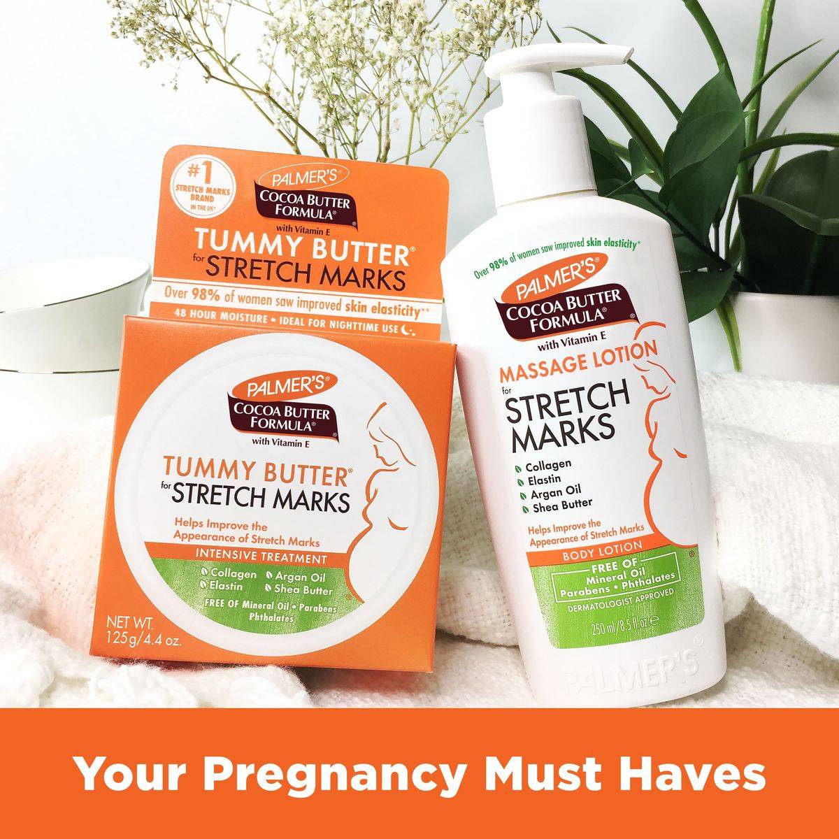 Palmers Cocoa Butter Formula With Vitamin E Stretch Marks Massage Lotion 250ml - Image 8