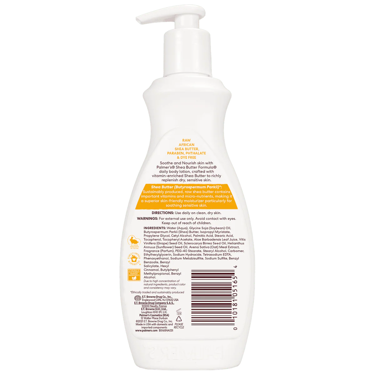 Palmers Shea Butter Formula With Vitamin E Raw Shea Nourish Body Lotion 400g - Image 9