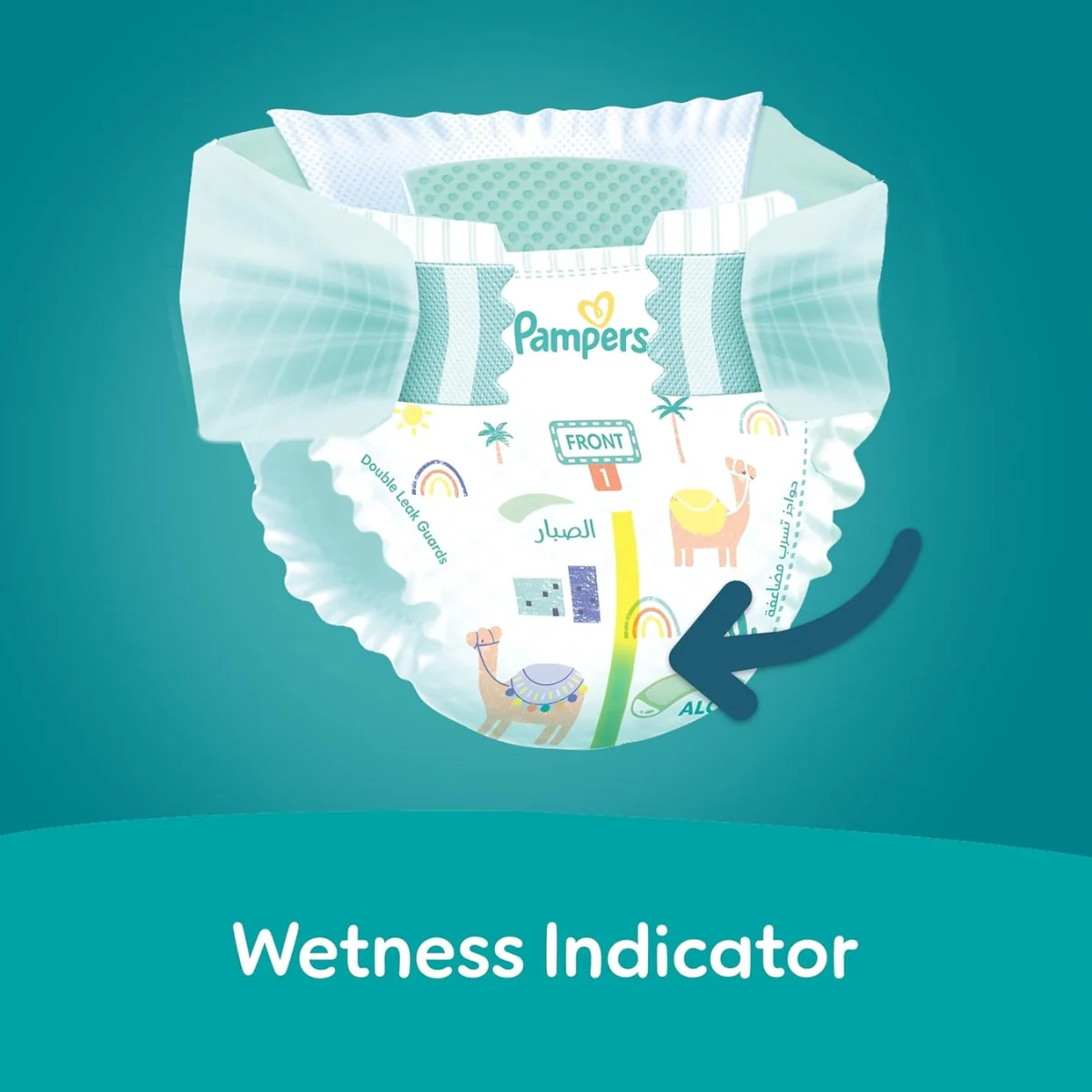 Pampers Diapers Baby Dry Taped Size 2 (3-8kg) 23 Pieces - Image 3
