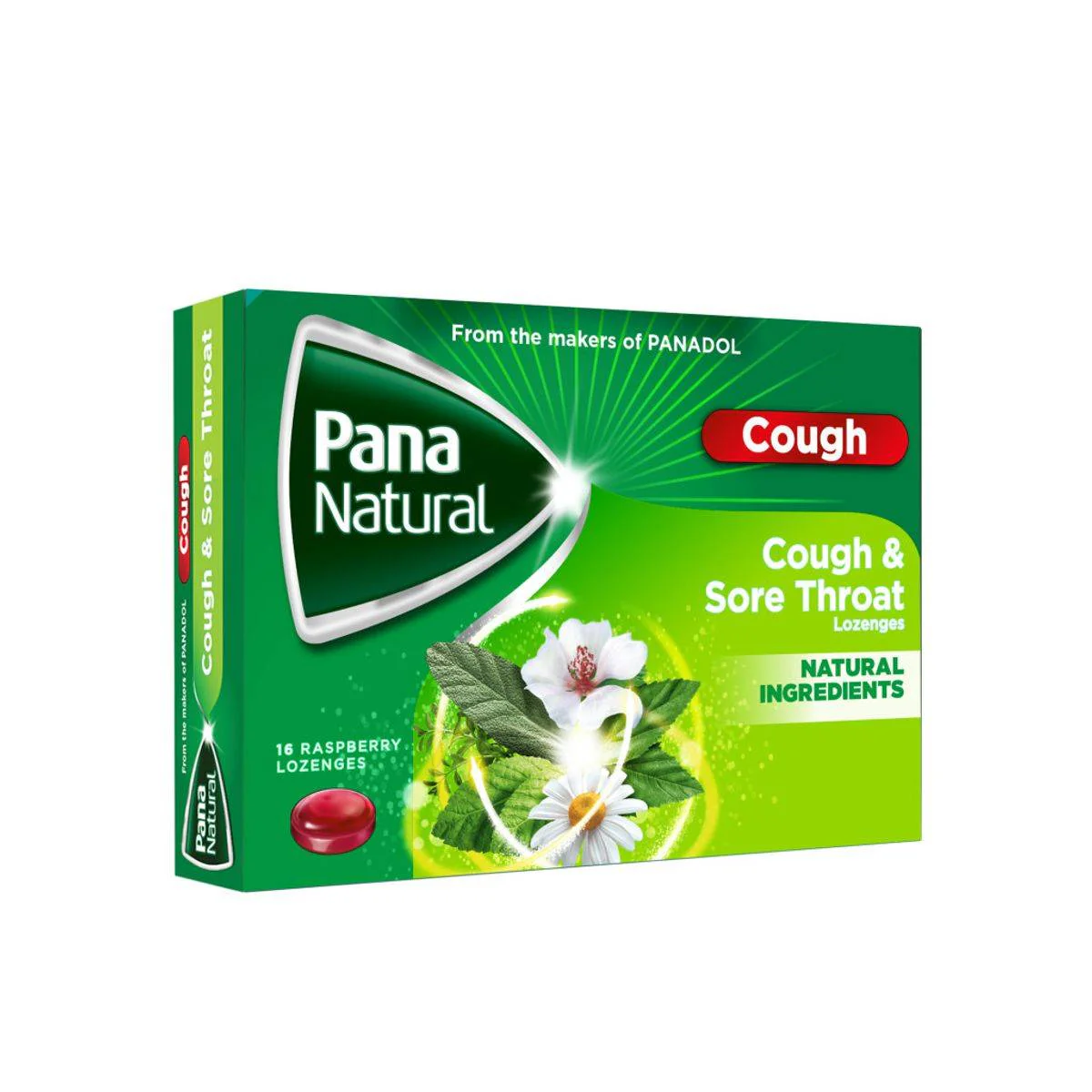 Pana Natural Cough & Sore Throat 16 Lozenges - Image 2