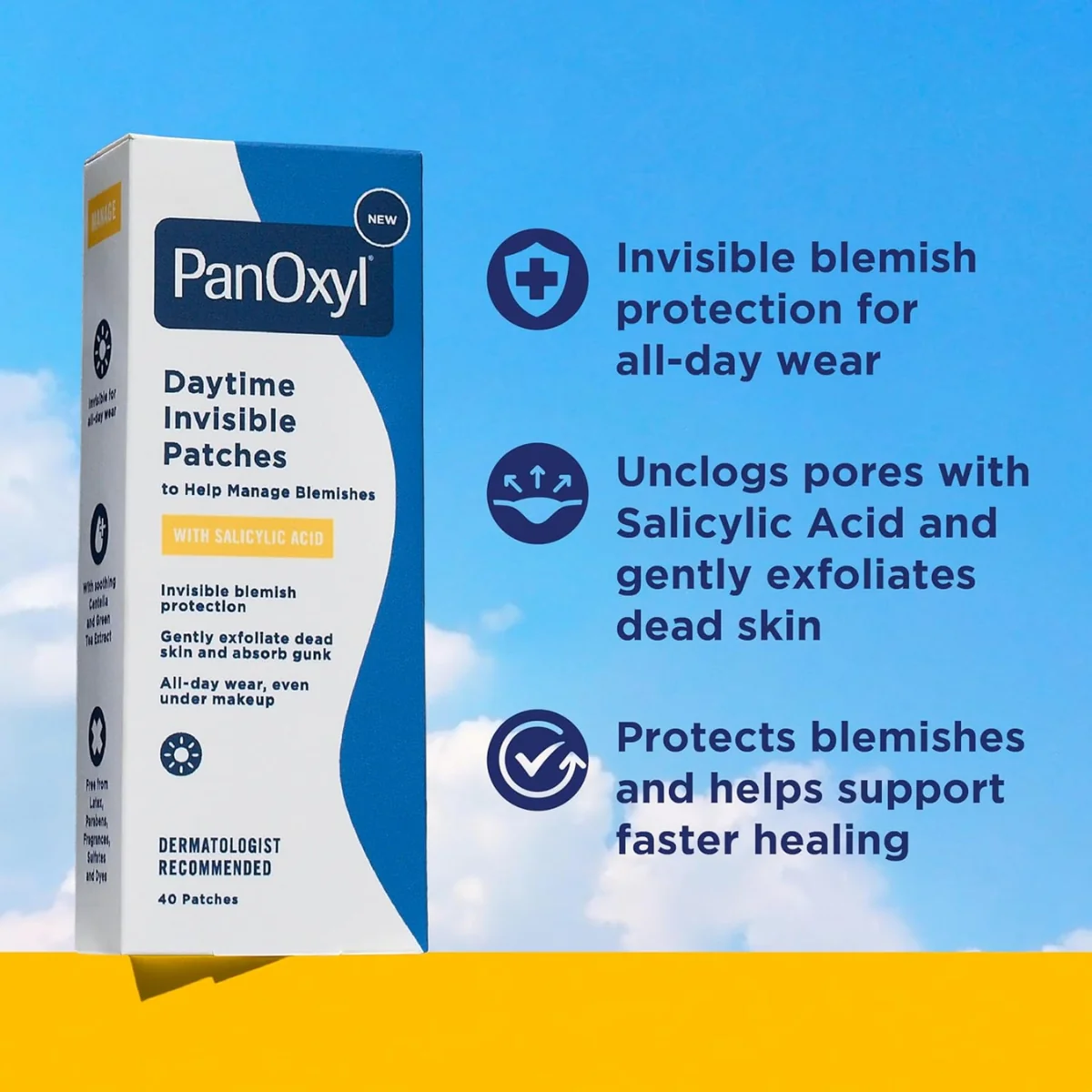 Panoxyl Daytime Invisible Patches With Salicylic Acid 40 Patches - Image 2