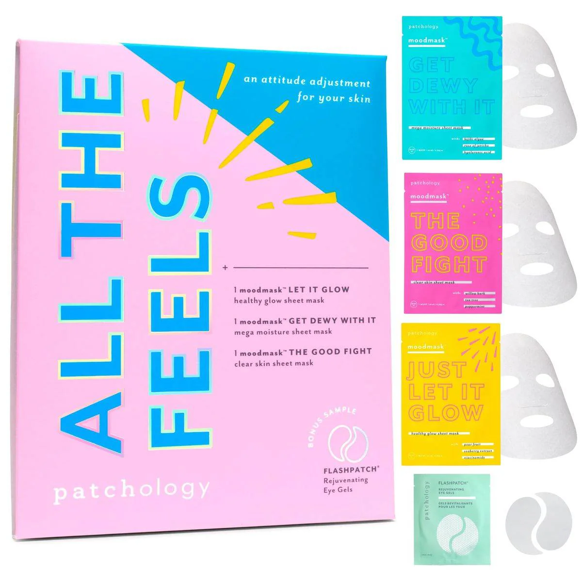 Patchology All The Feels Sheet Mask Kit 1 Set - Image 2