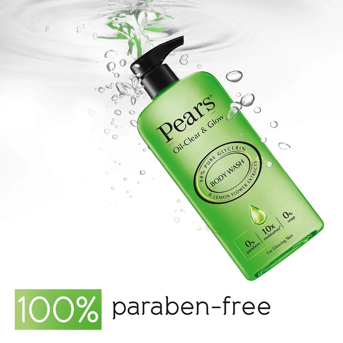 Pears Body Wash Oil Clear & Glow 500ml - Image 3