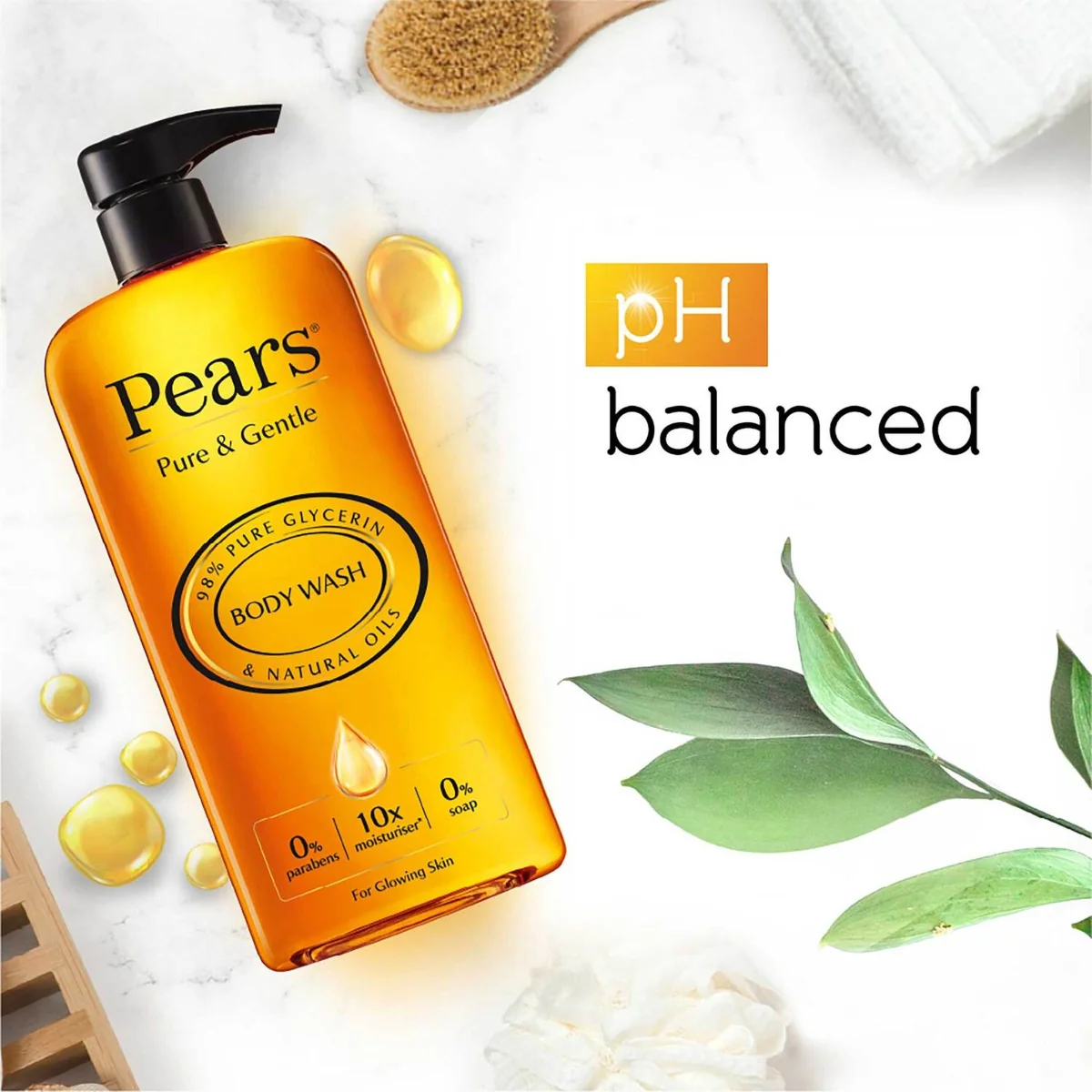 Pears Body Wash Pure & Gentle 500ml - Image 3