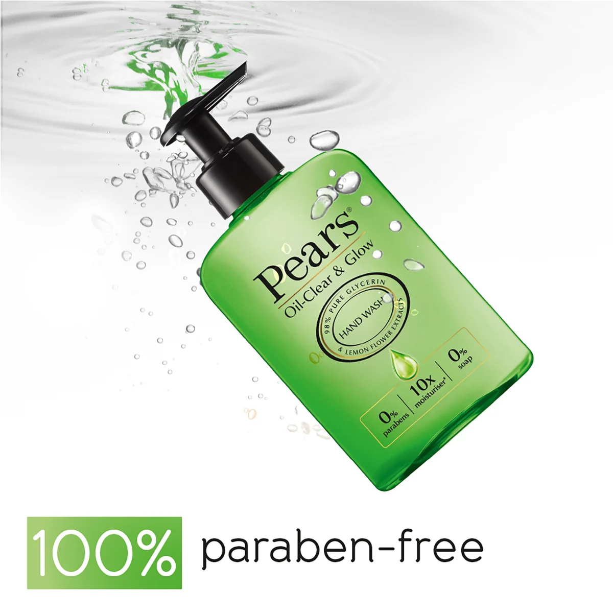 Pears Hand Wash Oil Clear & Glow 250ml - Image 3