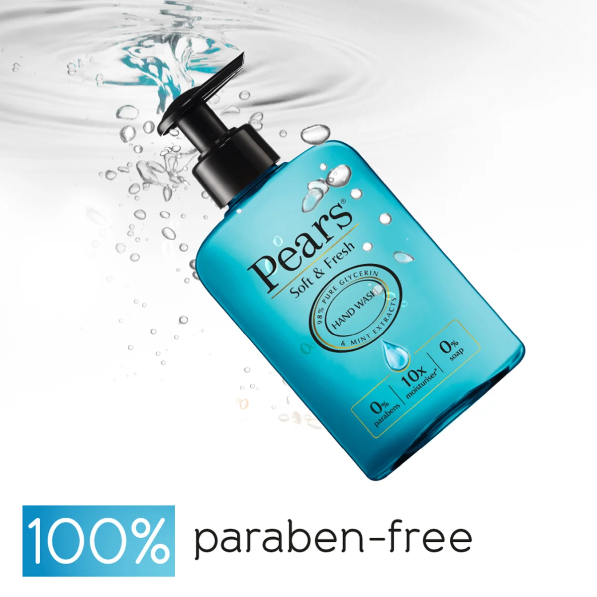 Pears Hand Wash Soft & Fresh 250ml - Image 3