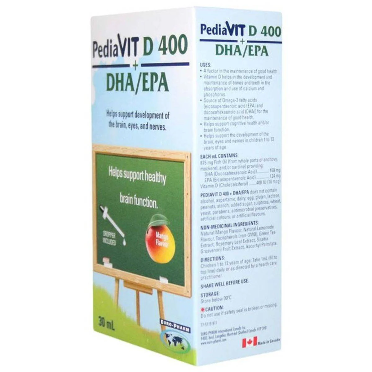 Pediavit D 400IU DHA/EPA Oral Drops 30ml - Image 2